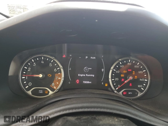 2020 Jeep Renegade Latitude с VIN ZACNJABB7LPL67335, выставлен на аукционе Copart как лот 58565715 с пробегом 70 038 миль миль и Списание • Salvage title. История ставок и продаж доступна на DreamBid. Изображение 9.