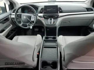 2018 Honda Odyssey EX-L with VIN 5FNRL6H72JB092475, listed as a Copart auction lot 53069805 with 54,645 mi miles and Salvage Title. Bid and sale history available at carsss.com. Image 8.