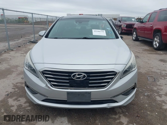 2015 Hyundai Sonata Limited with VIN 5NPE34AF6FH071108, listed as a IAAI auction lot 41946732 with 151,120 mi miles and . Bid and sale history available at carsss.com. Image 12.