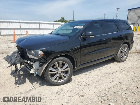 2013 Dodge Durango R/T with VIN 1C4SDJCT3DC616157, listed as a Copart auction lot 64488295 with 220,626 mi miles and Non repairable. Bid and sale history available at DreamBid. Image 1.