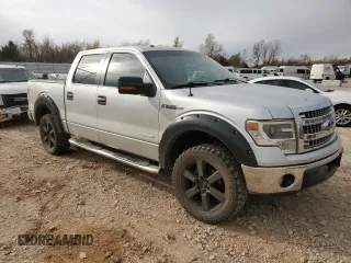 2014 Ford F-150 XL with VIN 1FTFW1CT7EFC42132, listed as a Copart auction lot 83852464 with 90,788 mi miles and Salvage Title. Bid and sale history available at carsss.com. Image 4.