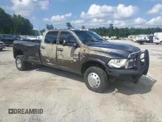 2014 Ram 3500 Longhorn with VIN 3C63RRKL1EG226704, listed as a Copart auction lot 68637494 with 91,644 mi miles and Salvage Title. Bid and sale history available at carsss.com. Image 4.