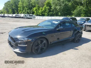 2022 Ford Mustang GT with VIN 1FA6P8CF5N5111034, listed as a Copart auction lot 58890835 with 51,032 mi miles and Salvage title. Bid and sale history available at DreamBid. Image 1.