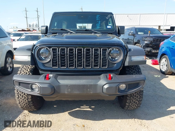 2024 Jeep Wrangler Rubicon with VIN 1C4PJXFG2RW276330, listed as a IAAI auction lot 41866339 with 23,168 mi miles. Bid and sale history available at carsss.com. Image 13.