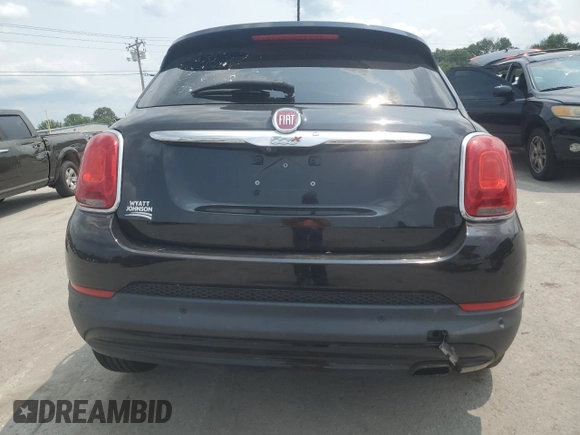 2016 FIAT 500X Easy with VIN ZFBCFXBT3GP474363, listed as a Copart auction lot 60457525 with 76,862 mi miles and Salvage title. Bid and sale history available at DreamBid. Image 6.