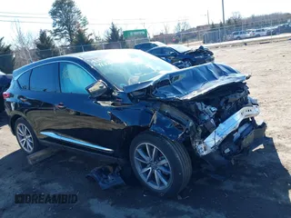 2021 Acura RDX Technology with VIN 5J8TC1H52ML020508, listed as a IAAI auction lot 41581059 with 23,627 mi miles and . Bid and sale history available at DreamBid. Image 1.