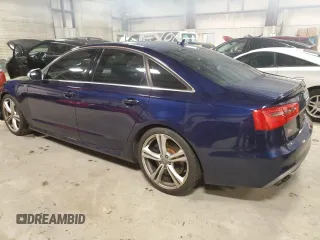2013 Audi S6 Prestige with VIN WAUJ2AFC9DN060290, listed as a Copart auction lot 88291305 with 113,865 mi miles and Salvage Title. Bid and sale history available at carsss.com. Image 2.