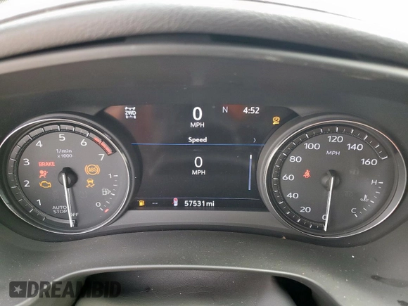 2020 Cadillac XT4 AWD Sport z VIN 1GYFZFR40LF019359, wystawiony jako Copart lot #55651105 z przebiegiem 57 531 mil mil oraz Szkoda całkowita • Salvage title. Historia ofert i sprzedaży dostępna na DreamBid. Obrazek 9.