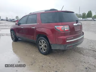 2015 GMC Acadia SLT with VIN 1GKKVRKDXFJ191688, listed as a IAAI auction lot 42201703 with 193,621 mi miles and . Bid and sale history available at carsss.com. Image 3.