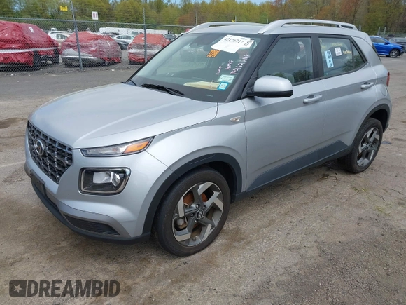 2023 Hyundai Venue Limited with VIN KMHRC8A3XPU212182, listed as a IAAI auction lot 42176717 with 62,584 mi miles and . Bid and sale history available at DreamBid. Image 22.