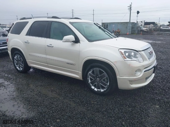 2012 GMC Acadia Denali with VIN 1GKKVTED9CJ270791, listed as a IAAI auction lot 41736171 with 117,745 mi miles. Bid and sale history available at carsss.com. Image 1.