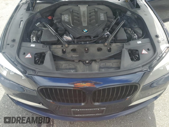 2014 BMW 7 Series ALPINA B7 xDrive with VIN WBAYF8C58ED142004, listed as a Copart auction lot 57994895 with 134,841 mi miles and Salvage title. Bid and sale history available at DreamBid. Image 11.