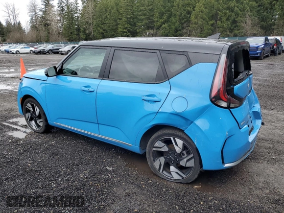 2023 Kia Soul GT-Line with VIN KNDJ53AU6P7193099, listed as a Copart auction lot 45360435 with 20,316 mi miles and Clean Title. Bid and sale history available at carsss.com. Image 2.