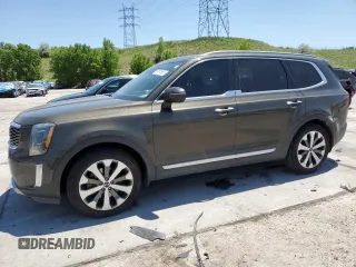 2020 Kia Telluride S with VIN 5XYP64HC9LG030907, listed as a Copart auction lot 59674855 with 85,351 mi miles and Salvage title. Bid and sale history available at DreamBid. Image 1.