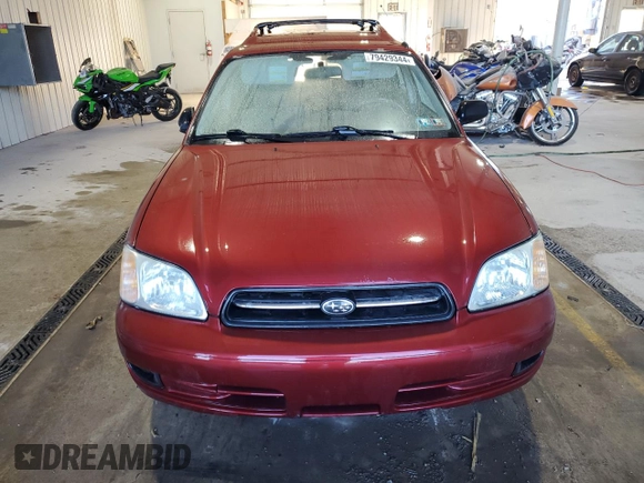 2002 Subaru Legacy L with VIN 4S3BH635027303575, listed as a Copart auction lot 79429344 with 200,770 mi miles and Salvage title. Bid and sale history available at DreamBid. Image 5.