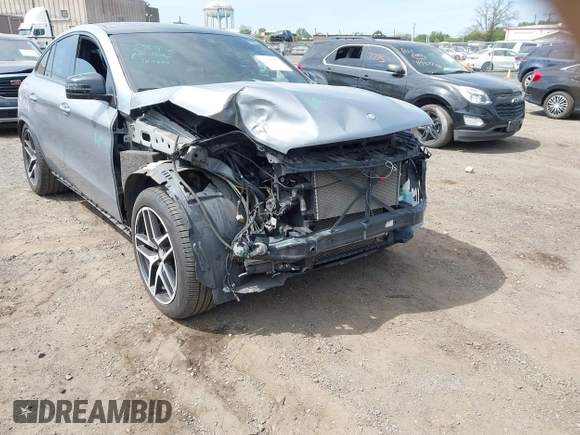 2016 Mercedes-Benz GLE 450 AMG with VIN 4JGED6EB8GA038602, listed as a IAAI auction lot 42166862 with 101,490 mi miles and . Bid and sale history available at DreamBid. Image 6.
