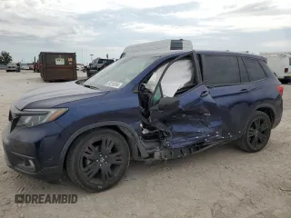 2019 Honda Passport Sport with VIN 5FNYF7H24KB010017, listed as a Copart auction lot 69218244 with 76,540 mi miles and Salvage Title. Bid and sale history available at carsss.com. Image 1.