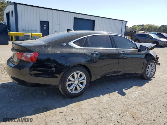 2018 Chevrolet Impala LT with VIN 2G1105S32J9173141, listed as a Copart auction lot 50048775 with 156,405 mi miles and Salvage Title. Bid and sale history available at carsss.com. Image 3.