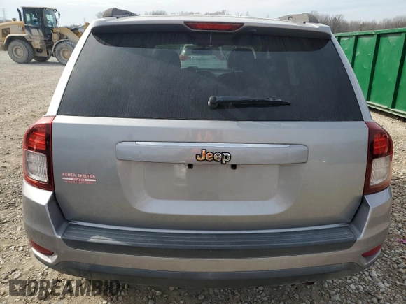 2015 Jeep Compass Sport with VIN 1C4NJCBA9FD104823, listed as a Copart auction lot 43799545 with 101,650 mi miles and Salvage Title. Bid and sale history available at carsss.com. Image 6.