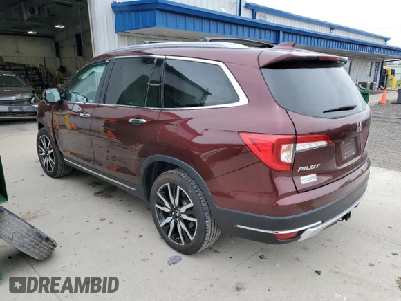 2021 Honda Pilot Touring 8-Passenger with VIN 5FNYF6H94MB062080, listed as a Copart auction lot 57227955 with 114,256 mi miles and Non repairable. Bid and sale history available at DreamBid. Image 2.