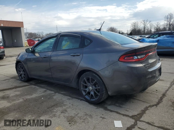 2015 Dodge Dart SXT with VIN 1C3CDFBB2FD345037, listed as a Copart auction lot 51087055 with 71,594 mi miles and Salvage Title. Bid and sale history available at carsss.com. Image 2.