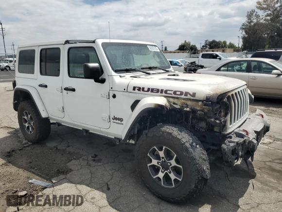 2020 Jeep Wrangler Unlimited Rubicon с VIN 1C4HJXFN7LW126286, выставлен на аукционе Copart как лот 50205125 с пробегом Не указан миль и Списание • Salvage title. История ставок и продаж доступна на DreamBid. Изображение 4.