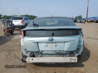2016 Toyota Prius Four z VIN JTDKARFU6G3502881, wystawiony jako Copart lot #59376895 z przebiegiem 123 863 mil mil oraz Czysty tytuł • Clean title. Historia ofert i sprzedaży dostępna na DreamBid. Obrazek 6.