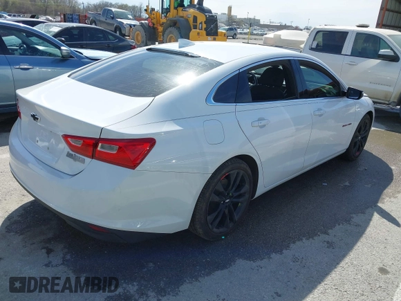2018 Chevrolet Malibu LT with VIN 1G1ZD5ST9JF288916, listed as a IAAI auction lot 41876896 with 67,201 mi miles and . Bid and sale history available at DreamBid. Image 4.