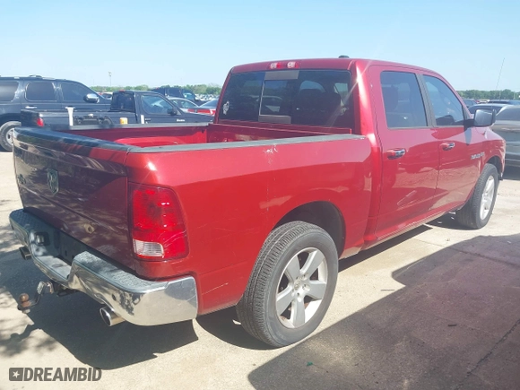 2009 Dodge Ram 1500 Laramie with VIN 1D3HB13T29J501785, listed as a IAAI auction lot 42010637 with 172,926 mi miles. Bid and sale history available at carsss.com. Image 4.