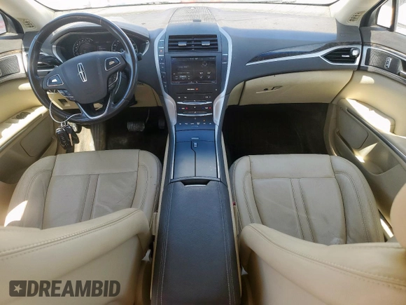 2015 Lincoln MKZ with VIN 3LN6L2G96FR619658, listed as a Copart auction lot 57562025 with 157,391 mi miles and Salvage title. Bid and sale history available at DreamBid. Image 8.