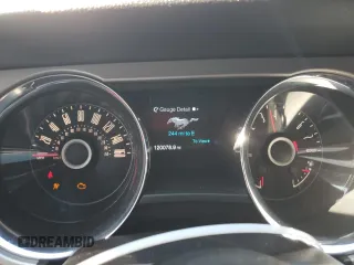 2014 Ford Mustang V6 with VIN 1ZVBP8AM8E5284876, listed as a Copart auction lot 46442325 with 120,078 mi miles and Salvage Title. Bid and sale history available at carsss.com. Image 9.