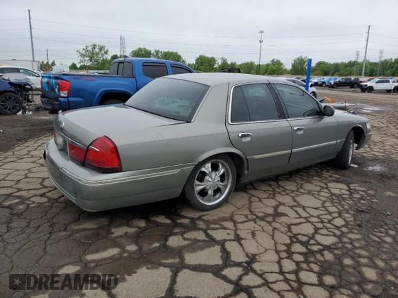 2000 Mercury Grand Marquis LS z VIN 2MEFM75WXYX742065, wystawiony jako Copart lot #57655795 z przebiegiem 175 070 mil mil oraz Tytuł czysty. Historia ofert i sprzedaży dostępna na DreamBid. Obrazek 3.