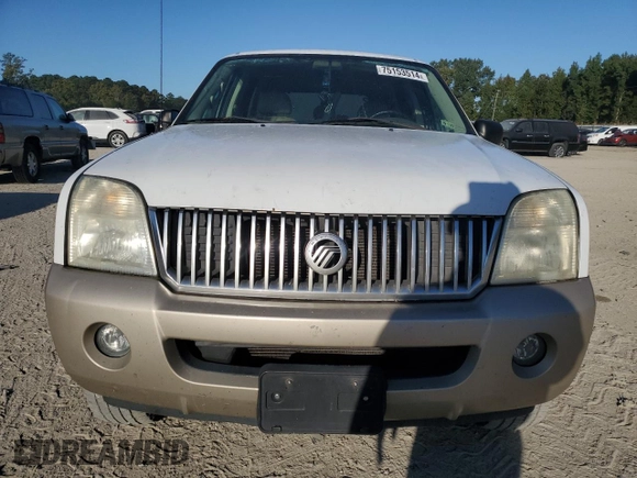 2004 Mercury Mountaineer Convenience with VIN 4M2ZU86K64UJ25709, listed as a Copart auction lot 75153514 with 251,713 mi miles and Salvage Title. Bid and sale history available at carsss.com. Image 5.