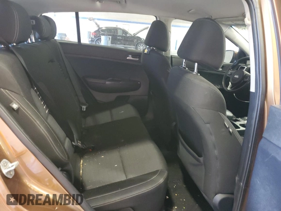 2017 Kia Sportage LX with VIN KNDPMCAC9H7157171, listed as a Copart auction lot 54885905 with 194,496 mi miles and Salvage Title. Bid and sale history available at DreamBid. Image 11.