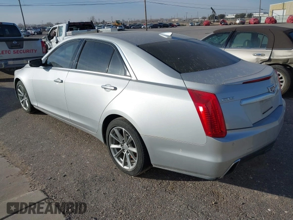 2019 Cadillac CTS Luxury RWD with VIN 1G6AR5SX7K0110826, listed as a IAAI auction lot 41596118 with 58,387 mi miles and . Bid and sale history available at DreamBid. Image 3.