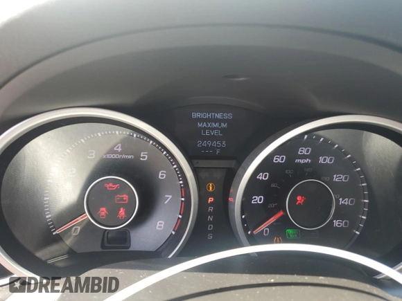 2010 Acura TL Technology z VIN 19UUA8F56AA002218, wystawiony jako Copart lot #57613605 z przebiegiem 249 453 mil mil oraz Szkoda całkowita • Salvage title. Historia ofert i sprzedaży dostępna na DreamBid. Obrazek 9.