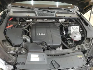 2021 Audi Q5 Premium Plus with VIN WA1BAAFY8M2116737, listed as a Copart auction lot 55652865 with 63,176 mi miles and Salvage title. Bid and sale history available at DreamBid. Image 12.