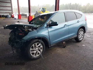 2015 Honda CR-V EX-L with VIN 2HKRM4H74FH664589, listed as a IAAI auction lot 42187907 with 94,096 mi miles. Bid and sale history available at carsss.com. Image 2.