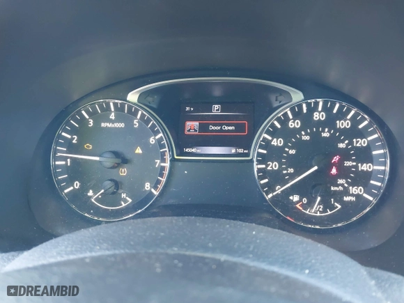 2016 Nissan Altima 2.5 SL with VIN 1N4AL3APXGC209656, listed as a IAAI auction lot 41017105 with 145,040 mi miles. Bid and sale history available at carsss.com. Image 7.