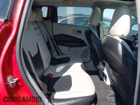 2018 Jeep Compass Limited with VIN 3C4NJCCB9JT466032, listed as a IAAI auction lot 41910549 with 81,249 mi miles and . Bid and sale history available at DreamBid. Image 8.