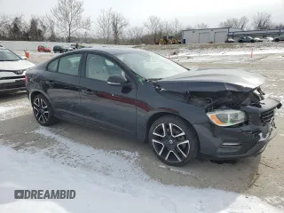 2018 Volvo S60 Dynamic with VIN YV140MTL9J2461910, listed as a Copart auction lot 45657145 with 135,581 mi miles and Salvage Title. Bid and sale history available at carsss.com. Image 4.