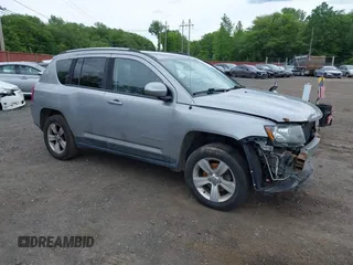 2017 Jeep Compass Latitude with VIN 1C4NJDEB0HD112001, listed as a IAAI auction lot 42352409 with 151,352 mi miles and . Bid and sale history available at DreamBid. Image 1.