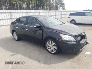 2015 Nissan Sentra SL with VIN 3N1AB7AP6FY234759, listed as a Copart auction lot 49855265 with 96,186 mi miles and Salvage Title. Bid and sale history available at DreamBid. Image 4.