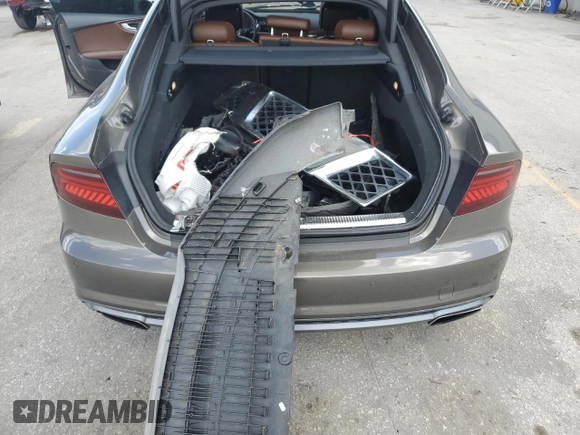2016 Audi A7 3.0 Premium Plus with VIN WAUWGAFC5GN077793, listed as a Copart auction lot 64570043 with 80,479 mi miles. Bid and sale history available at carsss.com. Image 14.