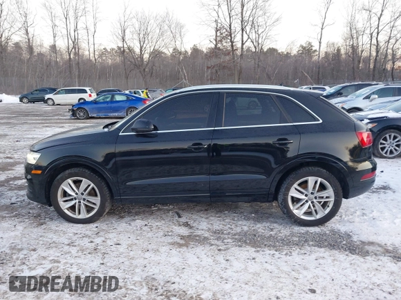 2017 Audi Q3 Premium Plus with VIN WA1HCCFS2HR017095, listed as a IAAI auction lot 41414567 with 102,475 mi miles and . Bid and sale history available at DreamBid. Image 14.