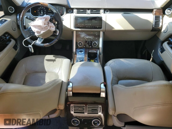 2018 Land Rover Range Rover HSE with VIN SALGS2RKXJA381482, listed as a Copart auction lot 45715265 with 74,578 mi miles and Non repairable. Bid and sale history available at DreamBid. Image 8.