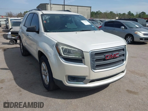 2014 GMC Acadia SLE with VIN 1GKKRNED7EJ132363, listed as a IAAI auction lot 41789399 with 148,650 mi miles and . Bid and sale history available at carsss.com. Image 1.