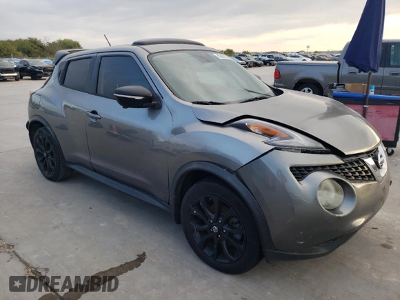 2015 Nissan Juke SL z VIN JN8AF5MR0FT502205, wystawiony jako Copart lot #80683154 z przebiegiem 131 876 mil mil oraz Szkoda całkowita • Salvage title. Historia ofert i sprzedaży dostępna na DreamBid. Obrazek 4.