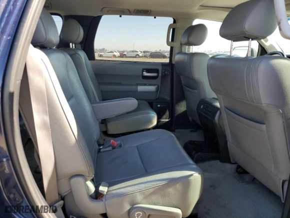 2008 Toyota Sequoia Ltd with VIN 5TDZY68A18S009735, listed as a Copart auction lot 89323715 with 185,427 mi miles and Salvage Title. Bid and sale history available at carsss.com. Image 10.