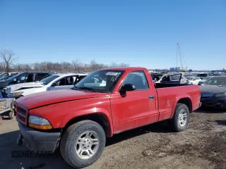 2003 Dodge Dakota with VIN 1D7FL16X93S294055, listed as a Copart auction lot 45954825 with 99,816 mi miles and Salvage Title. Bid and sale history available at carsss.com. Image 1.
